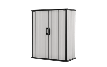 Cortina Alto 1400L Storage Cabinet - Grey